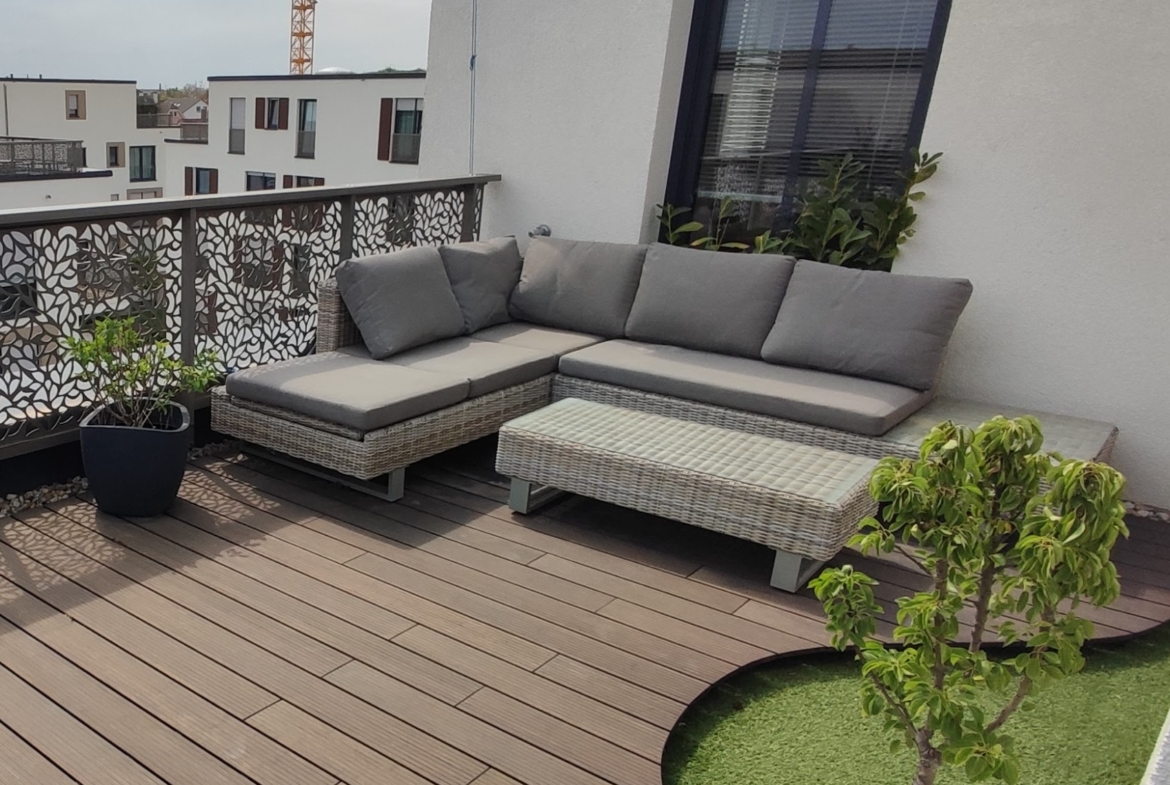 Dachterrasse Sitzecke