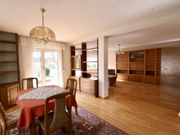 Blick ins Wohnzimmer