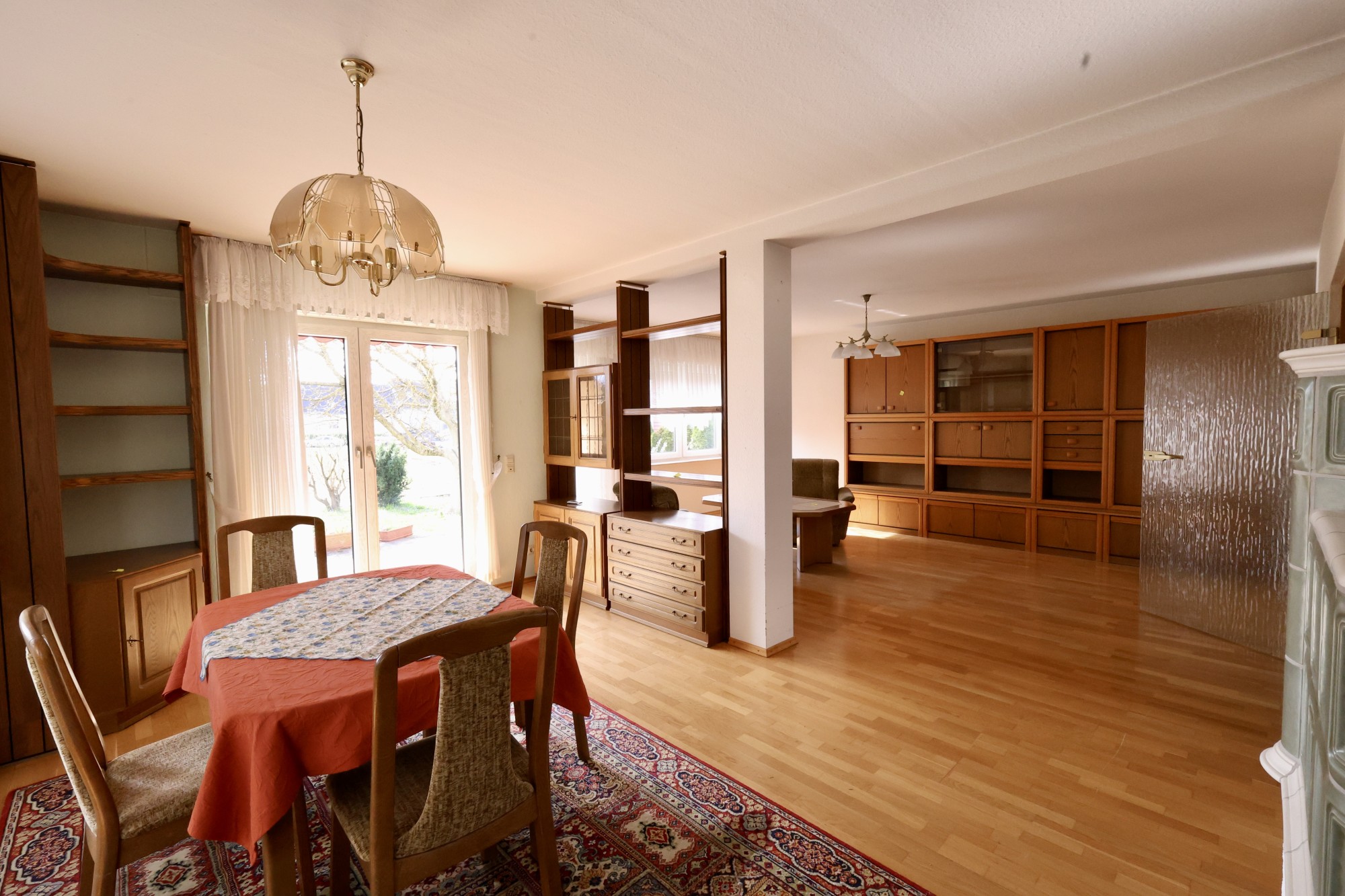 Blick ins Wohnzimmer