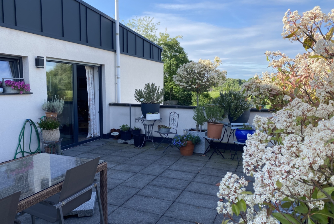 Blick zur Terassentür