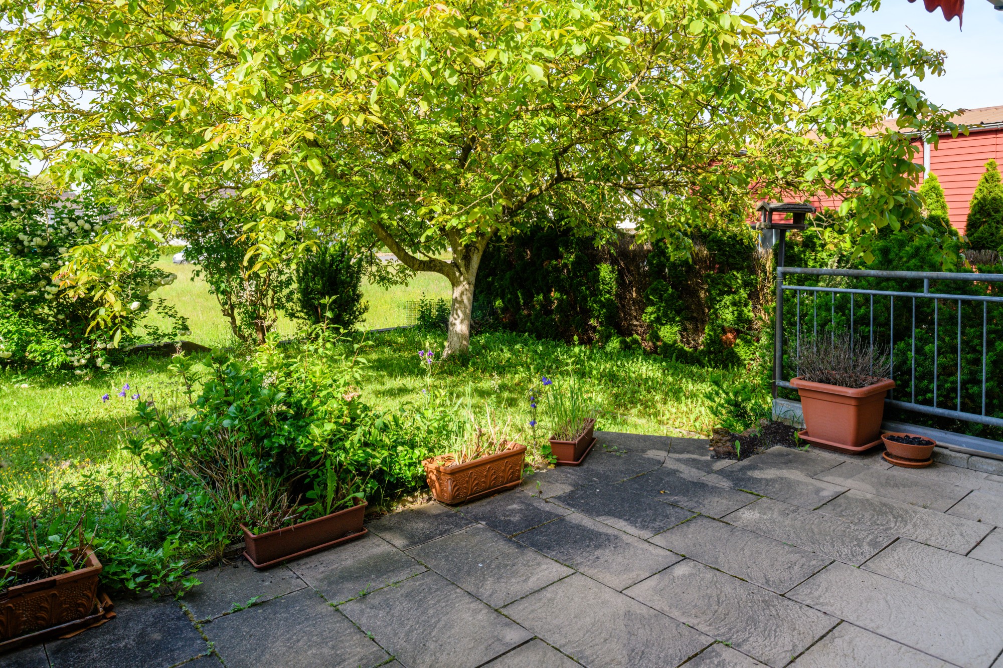 Blick zum Garten